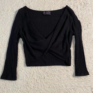 Hottie Twist front Crop Top Size Medium